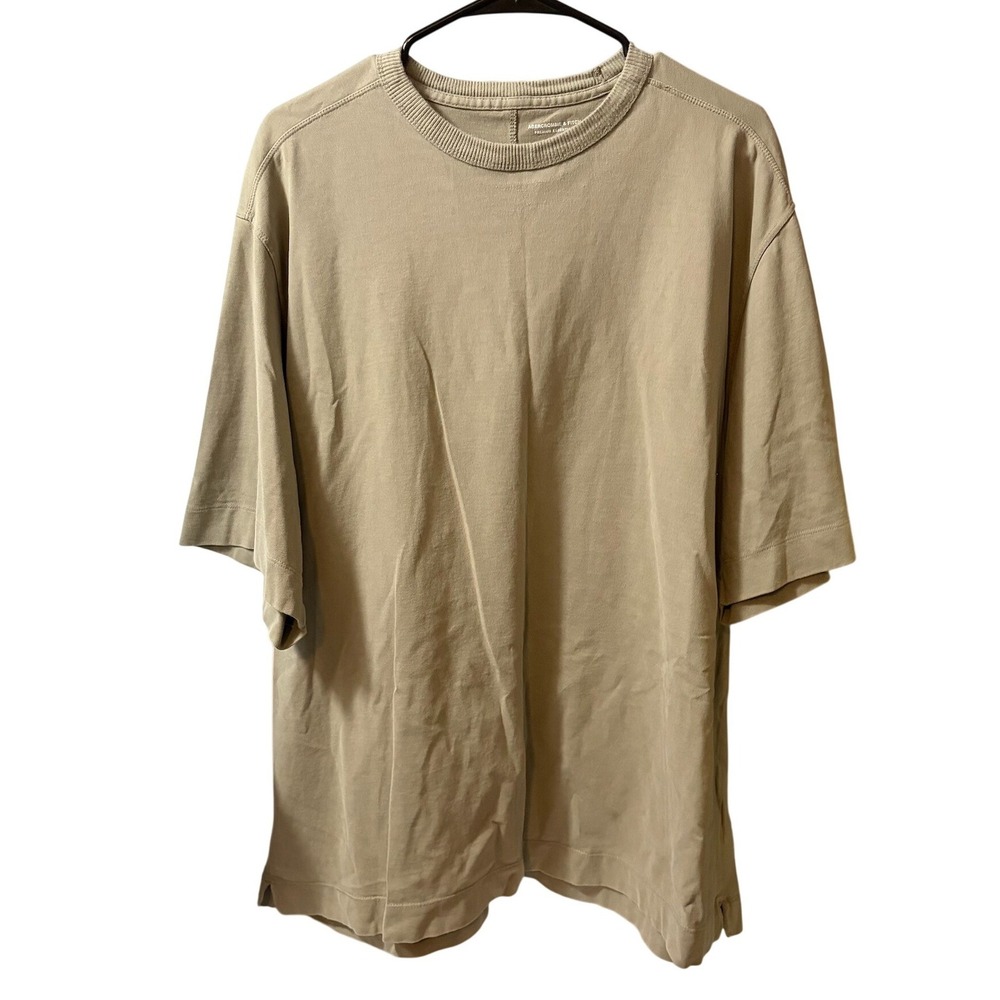 Abercrombie & Fitch Mens Premium Essentials Oversized T-Shirt XXL